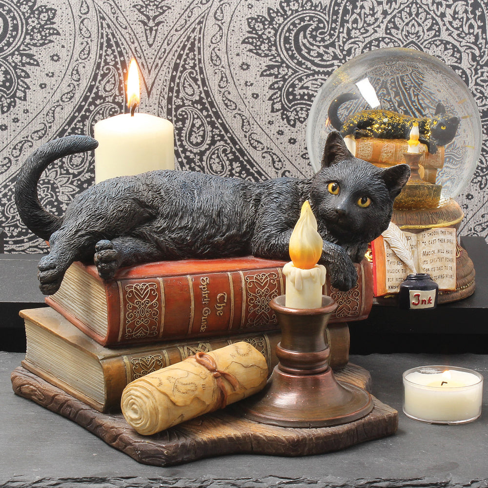LISA PARKER - OFFICIALLY LICENSED - THE WITCHING HOUR - CAT FIGURINE - 20.5cm