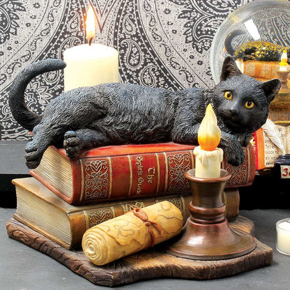 LISA PARKER - OFFICIALLY LICENSED - THE WITCHING HOUR - CAT FIGURINE - 20.5cm