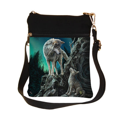 LISA PARKER - OFFICIALLY LICENSED - GUIDANCE - WOLF - SHOULDER BAG - 23cm