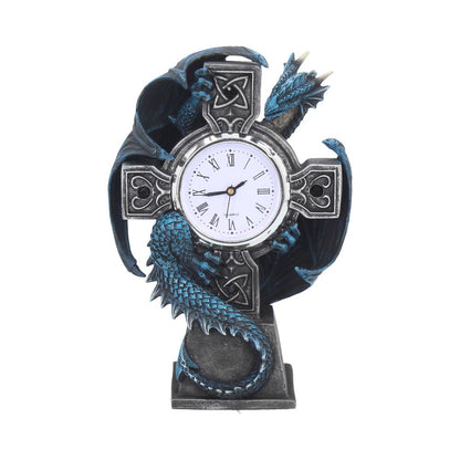 ANNE STOKES - OFFICIALLY LICENSED - DRAGON - DRACO CLOCK - GOTHIC DRAGON DESIGN - 17.8cm