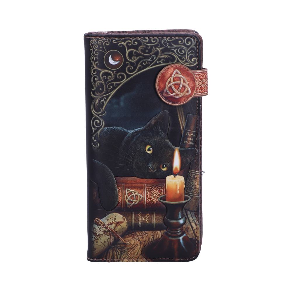 ARTWORK BY LISA PARKER - OFFICIALLY LICENSED - WITCHING HOUR - EMBOSSED PURSE - 18.5cm