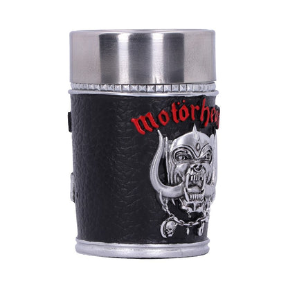 MOTORHEAD SHOTGLASS 8cm - ACE OF SPADES WARPIG SHOTGLASS - OFFICIALLY LICENSED MERCHANDISE