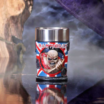 IRON MAIDEN - EDDIE THE TROOPER 7cm SHOTGLASS - OFFICIALLY LICENSED MERCHANDISE