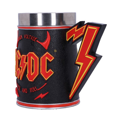 AC/DC 'HIGH VOLTAGE' TANKARD 15.2cm - OFFICIALLY LICENSED MERCHANDISE