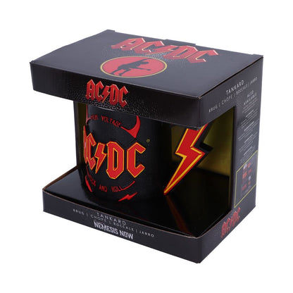 AC/DC 'HIGH VOLTAGE' TANKARD 15.2cm - OFFICIALLY LICENSED MERCHANDISE