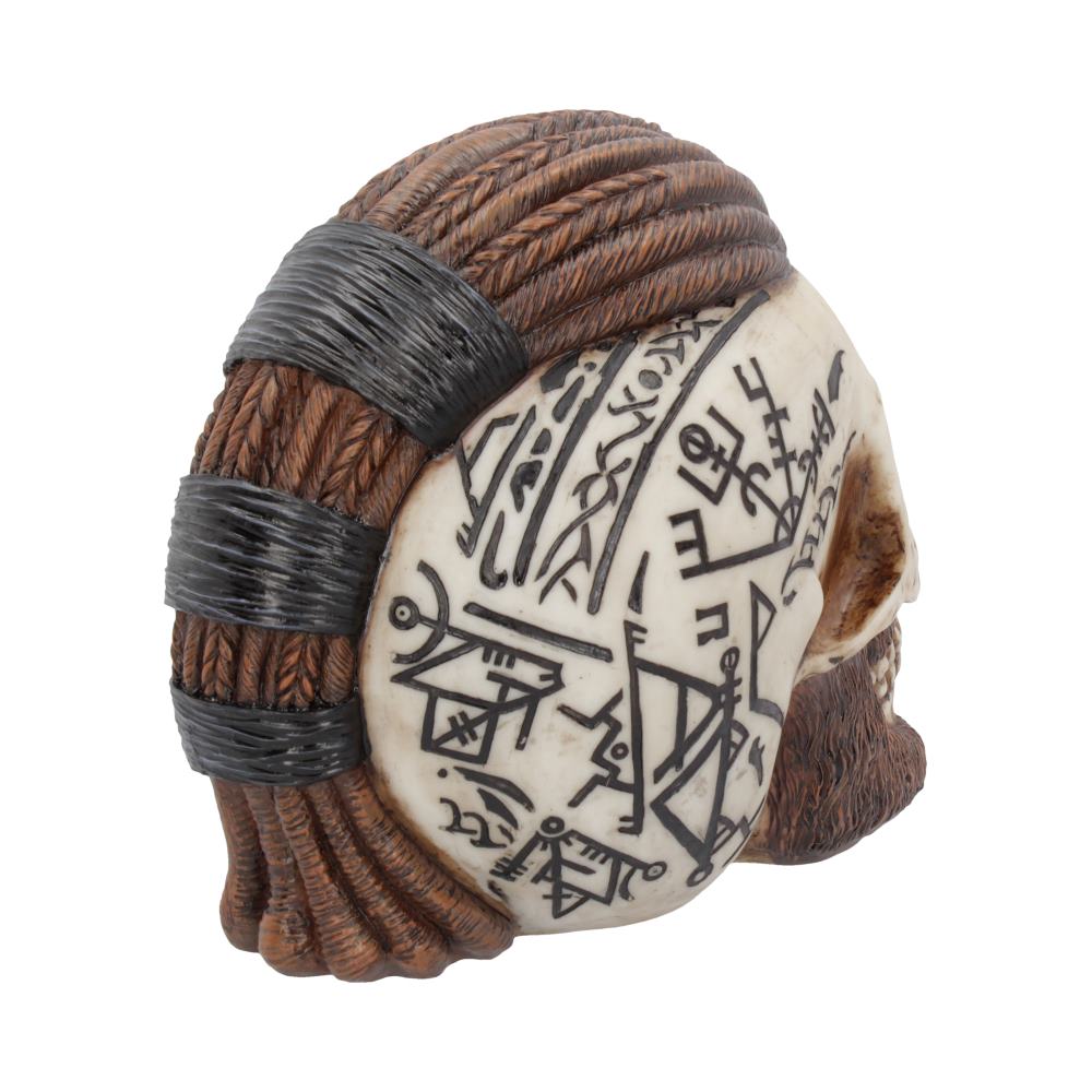 VIKING SKULL - RAGNAR - RUNIC COMPASS DESIGN