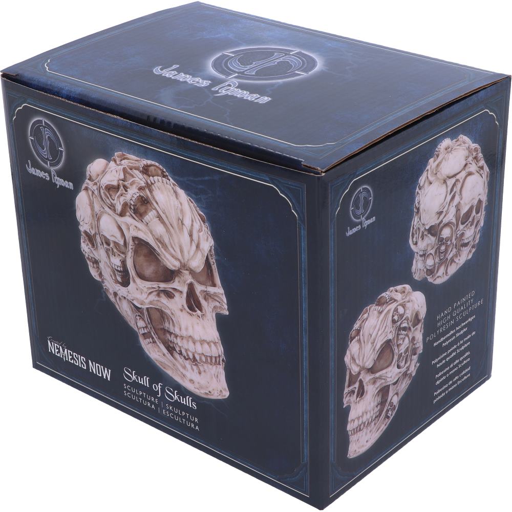 JAMES RYMAN - OFFICIALLY LICENSED - SKULL OF SKULLS 18cm