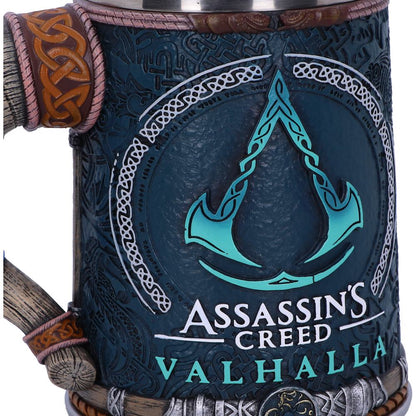 ASSASSIN'S CREED - OFFICIALLY LICENSED - ASSASSIN'S CREED 'VALHALLA' TANKARD WITH STAINLESS STEEL LINER