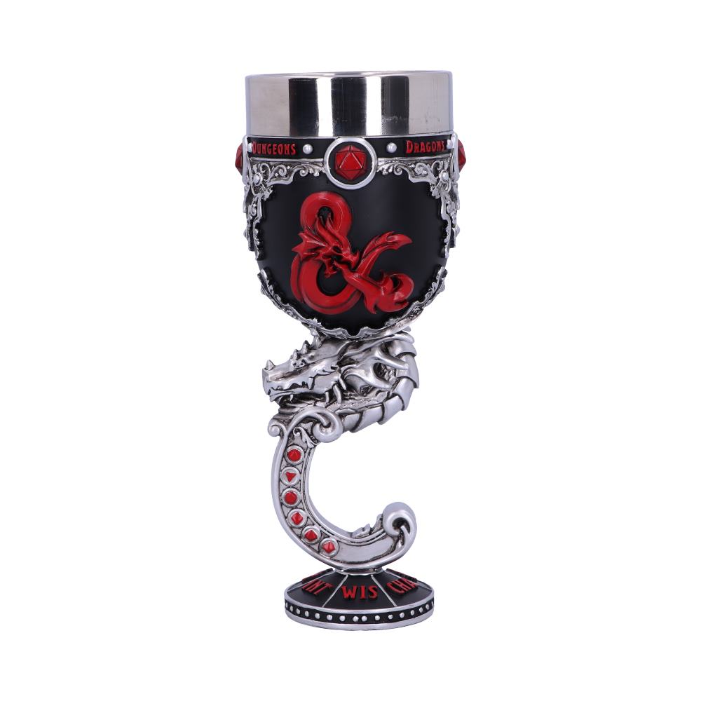 DUNGEONS & DRAGONS - OFFICIAL LICENSED - GOBLET WITH STAINLESS STEEL LINER