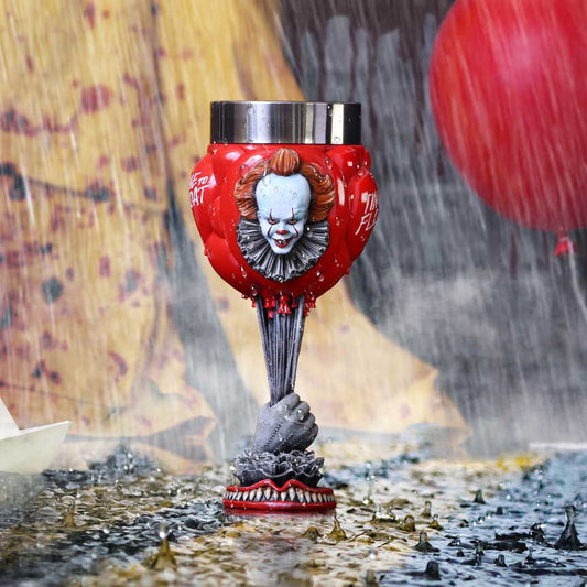 'IT' - PENNYWISE - OFFICIALLY LICENSED COLLECTABLE - PENNYWISE GOBLET WITH STAINLESS STEEL LINER
