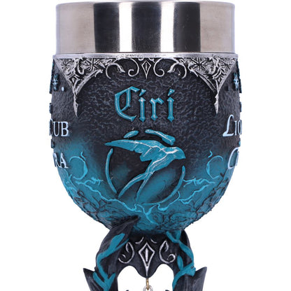 THE WITCHER - OFFICIALLY LICENSED COLLECTABLE - CIRI GOBLET WITH STAINLESS STEEL LINER