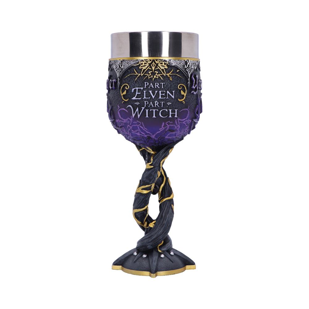 THE WITCHER - OFFICIALLY LICENSED COLLECTABLE - YENNEFER GOBLET WITH STAINLESS STEEL LINER