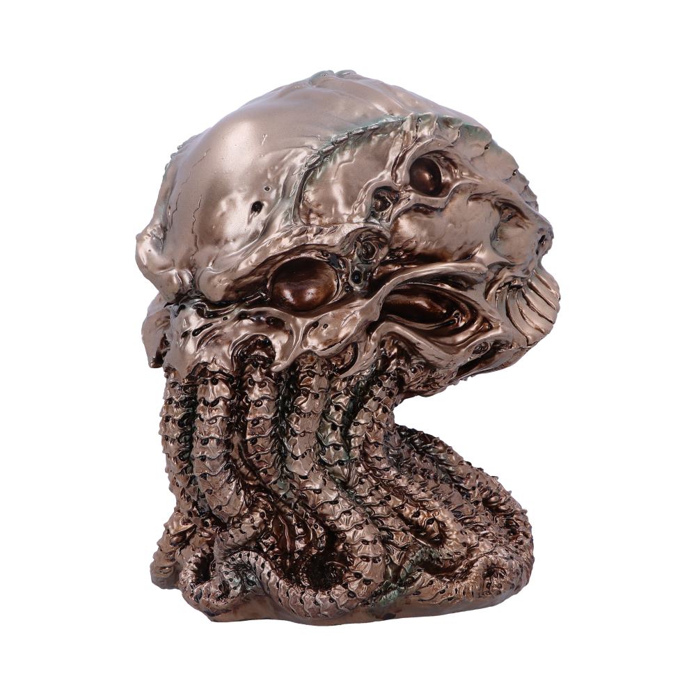 JAMES RYMAN - OFFICIALLY LICENSED - *BRONZE* CTHULHU SKULL - THE SKULL THAT HOLDS THE SPIRIT OF CTHULHU