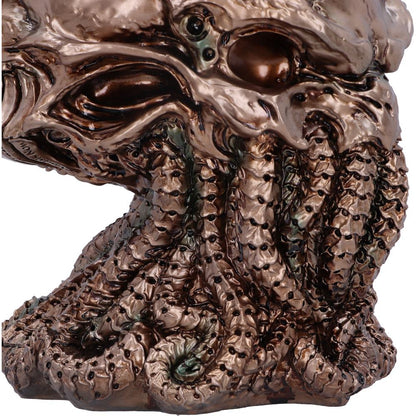 JAMES RYMAN - OFFICIALLY LICENSED - *BRONZE* CTHULHU SKULL - THE SKULL THAT HOLDS THE SPIRIT OF CTHULHU