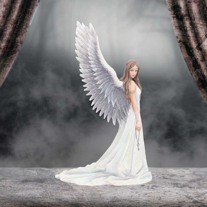 ANNE STOKES - OFFICIALLY LICENSED - SPIRIT GUIDE - ANGEL FIGURINE - ORNAMENT - 24cm