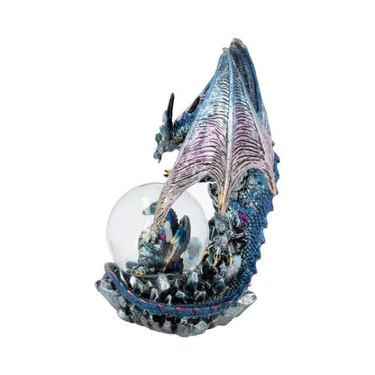 AZUL ORACLE - BLUE DRAGON FORTUNE TELLER FIGURINE 19cm