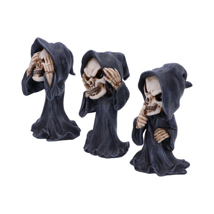 THREE WISE GRIM REAPERS - SEE NO EVIL, HEAR NO EVIL, SPEAK NO EVIL