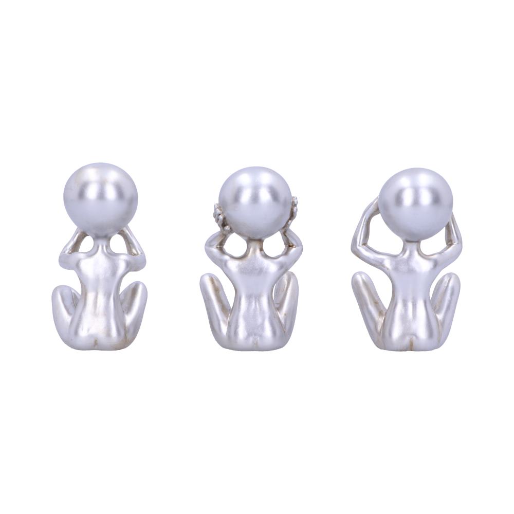 THREE WISE ALIENS - SEE NO EVIL, HEAR NO EVIL, SPEAK NO EVIL